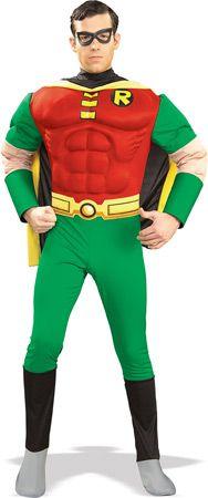 Batman ROBIN Deluxe kostyme Herre