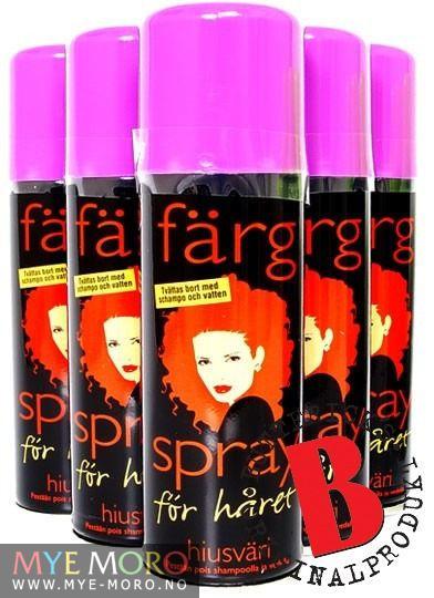 Hårspray - Hår og Hudfarge Lilla