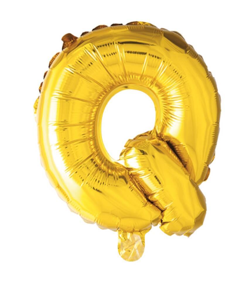 Bokstavballong Gull Folie 41 cm Q