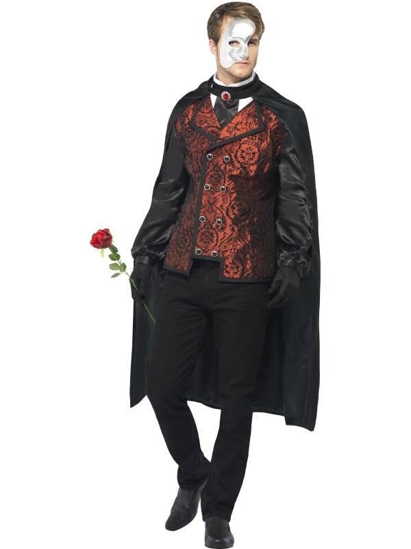 Dark Opera Masquerade Herre Kostyme