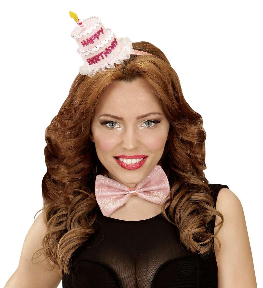 Happy Birthday Kakehatt på Bøyle inkl Sløyfe