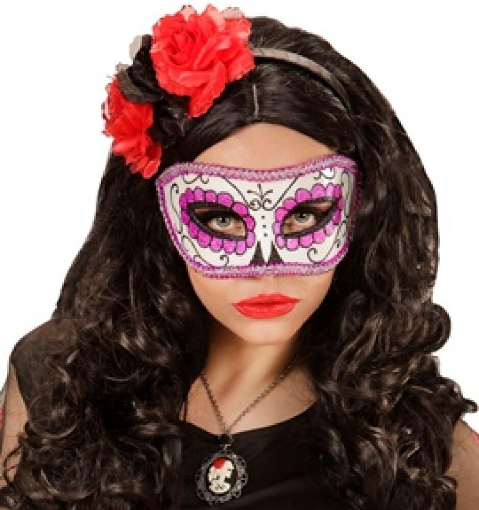 DIA DE LOS MUERTOS EYEMASK DECORATED