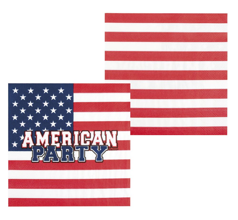 Servietter American Party