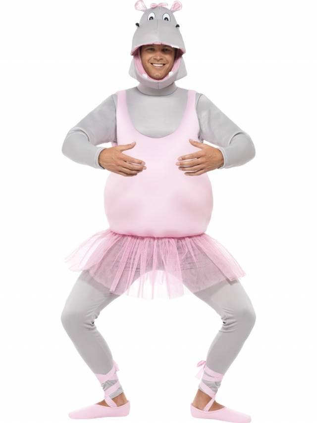 Flodhest Ballerina Kostyme
