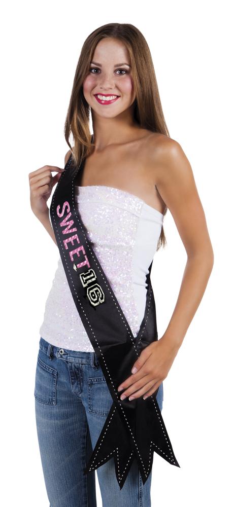 Sash - Sweet Sixteen - Svart